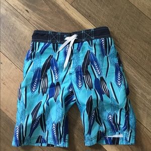 Boys Gymboree swimming trunks size 8